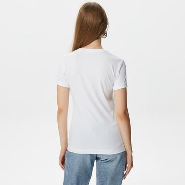  Guess Kadın Beyaz T-Shirt
