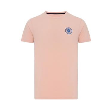  Routefield Timothy Erkek Pembe Tişört