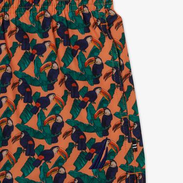  Nautica Erkek Çocuk Pembe Desenli Mayo Şort