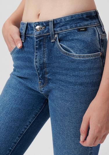  Mavi Viola Koyu Gölgeli Mavi Premium Jean Pantolon 101048-85290