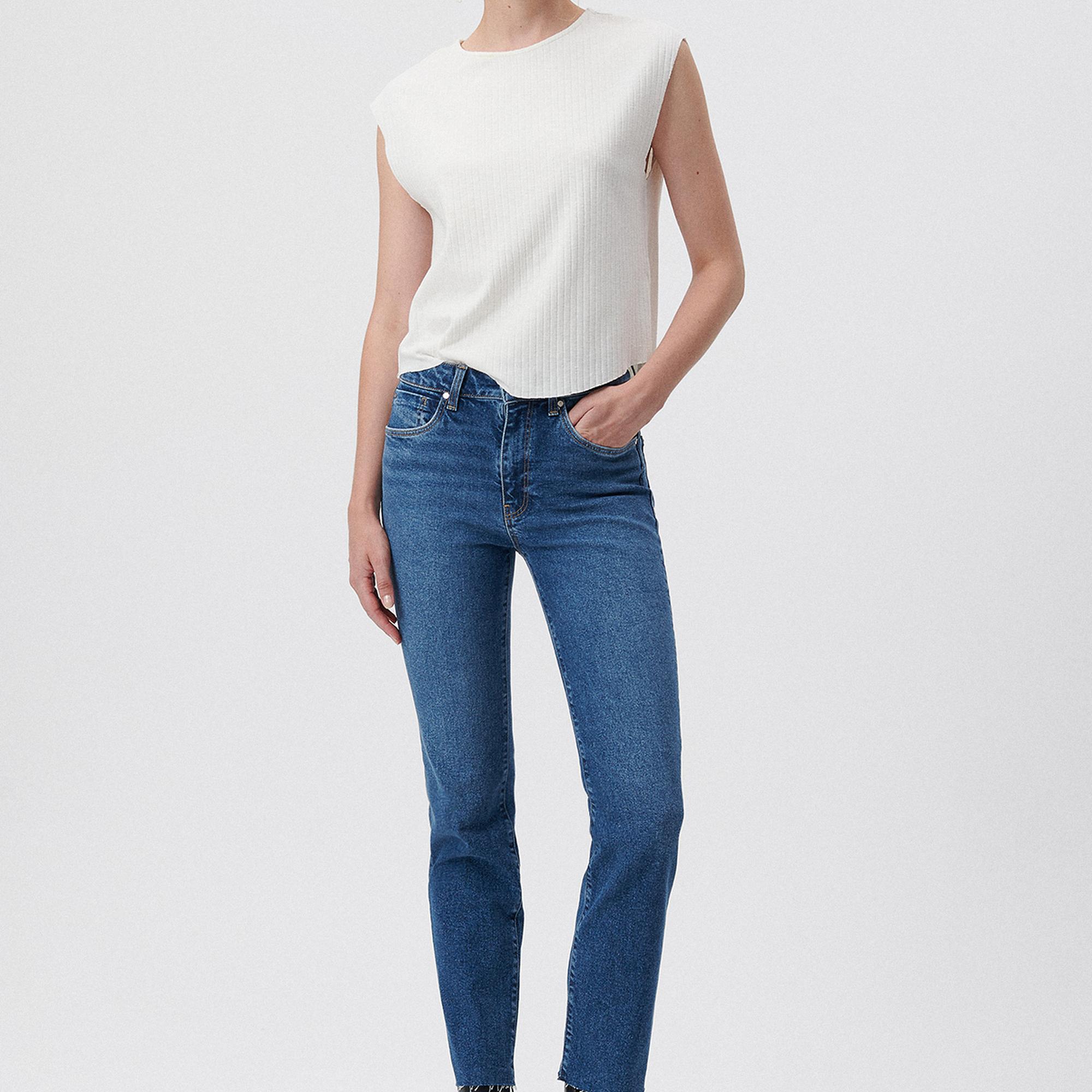 Mavi Viola Koyu Gölgeli Mavi Premium Jean Pantolon 101048-85290