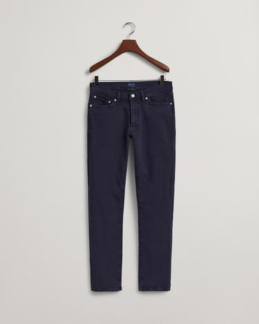  Gant Erkek Lacivert Extra Slim Fit Jean Pantolon