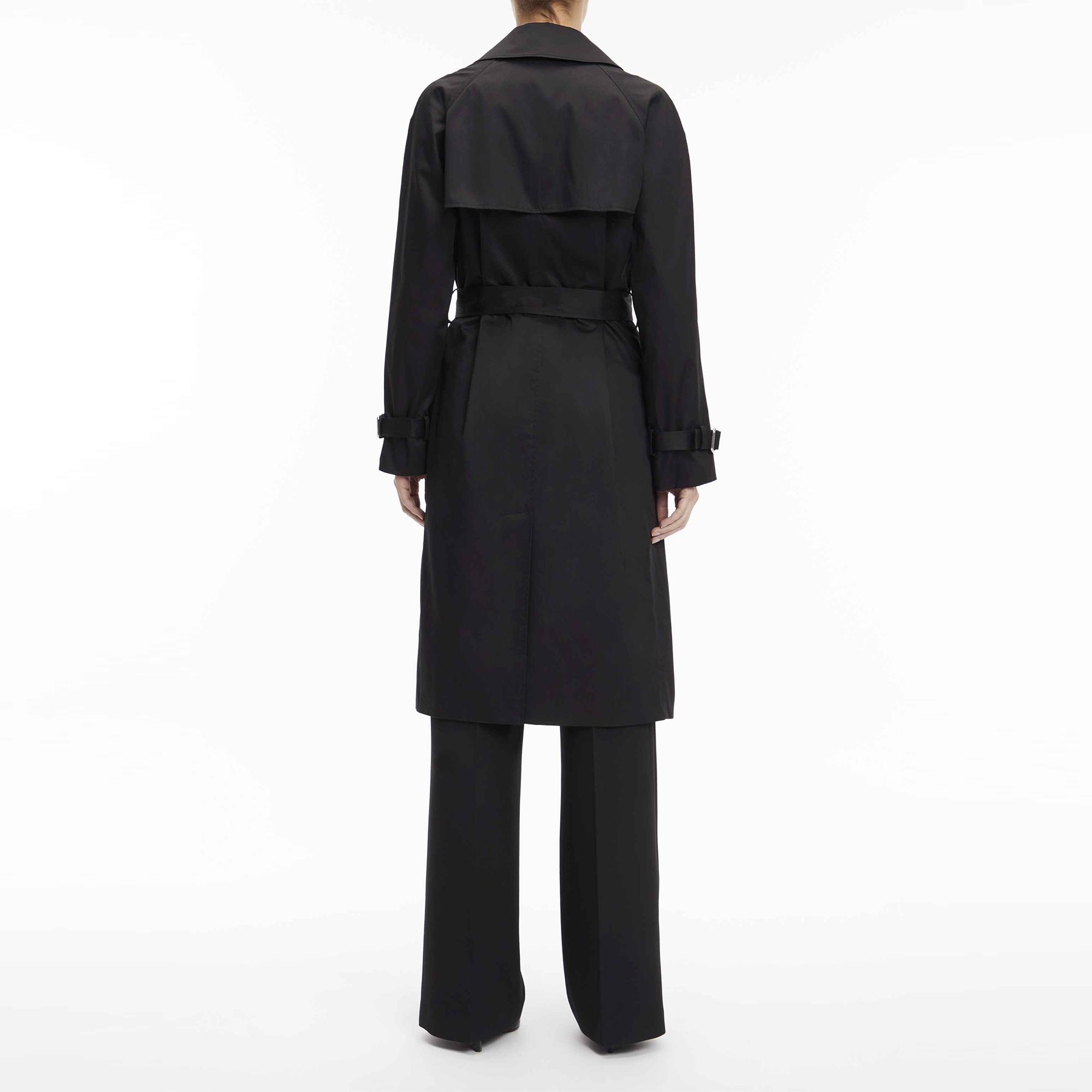 Calvin Klein Essentialential Trench Siyah Kadın Mont