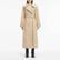 Calvin Klein Cut Out Shoulder Trench Kahverengi Kadın Mont