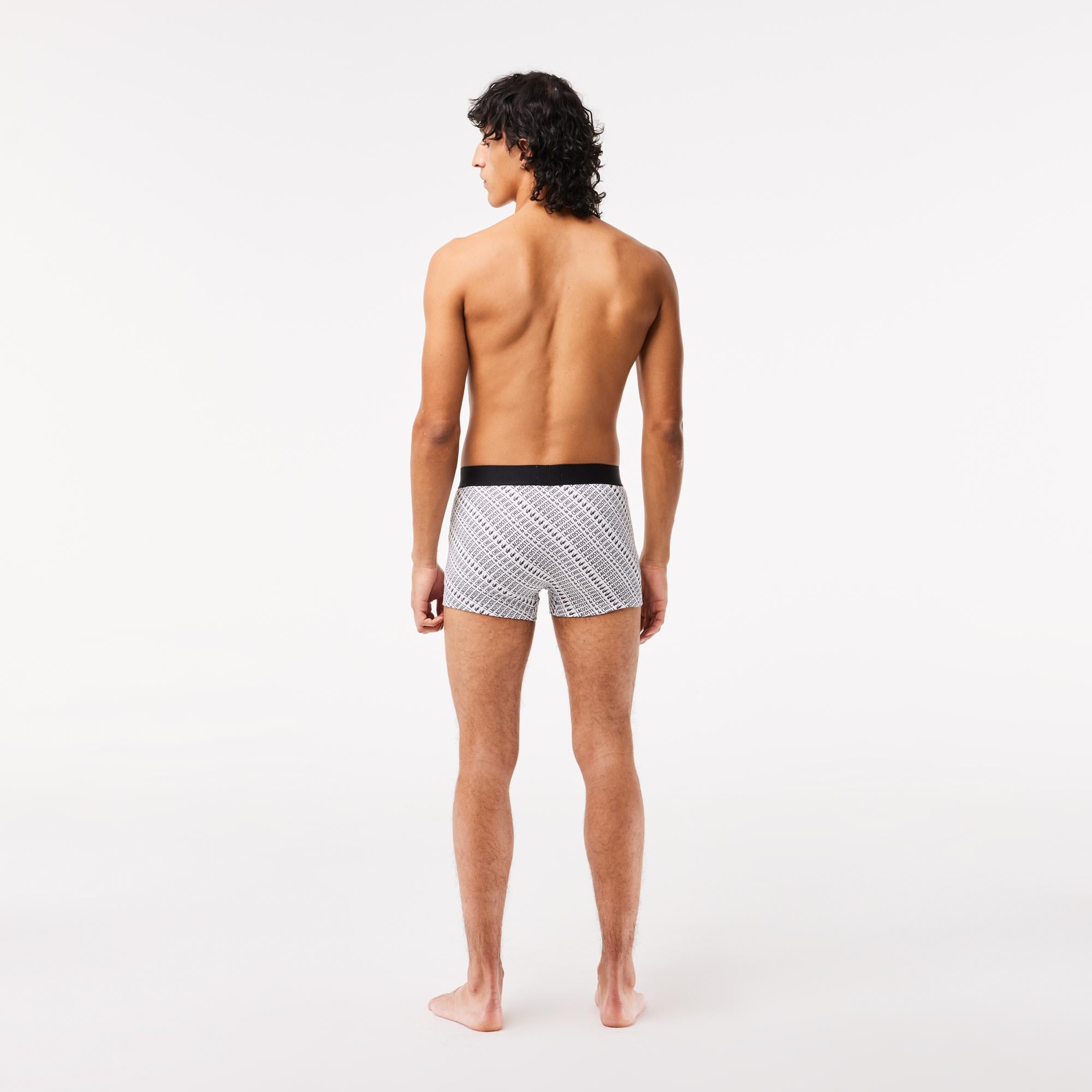 Netflix Erkek Baskılı Beyaz Boxer