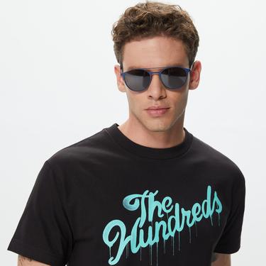  The Hundreds Drip Slant Erkek Siyah T-Shirt