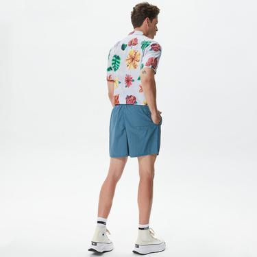  Market Smiley Tech Erkek Mavi Şort