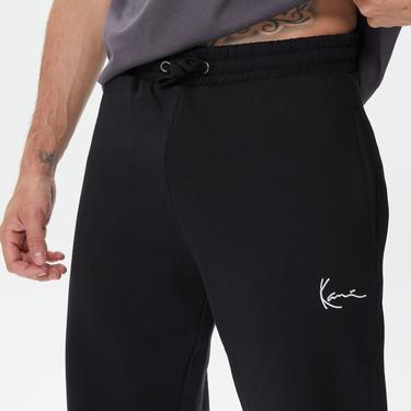  Karl Kani Small Signature Essential Regular Fit Erkek Siyah Eşofman Altı