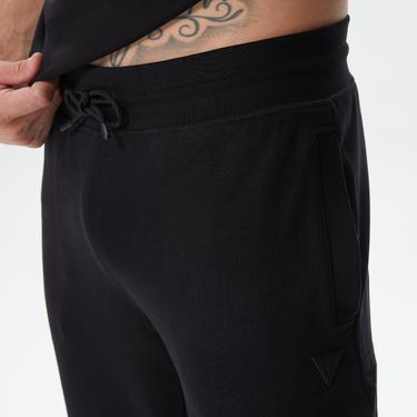  Guess Aldwin Long Erkek Siyah Eşofman Altı