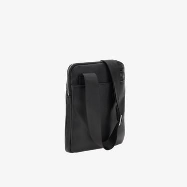  Guess Certosa Eco Flat Erkek Siyah Omuz Çantası