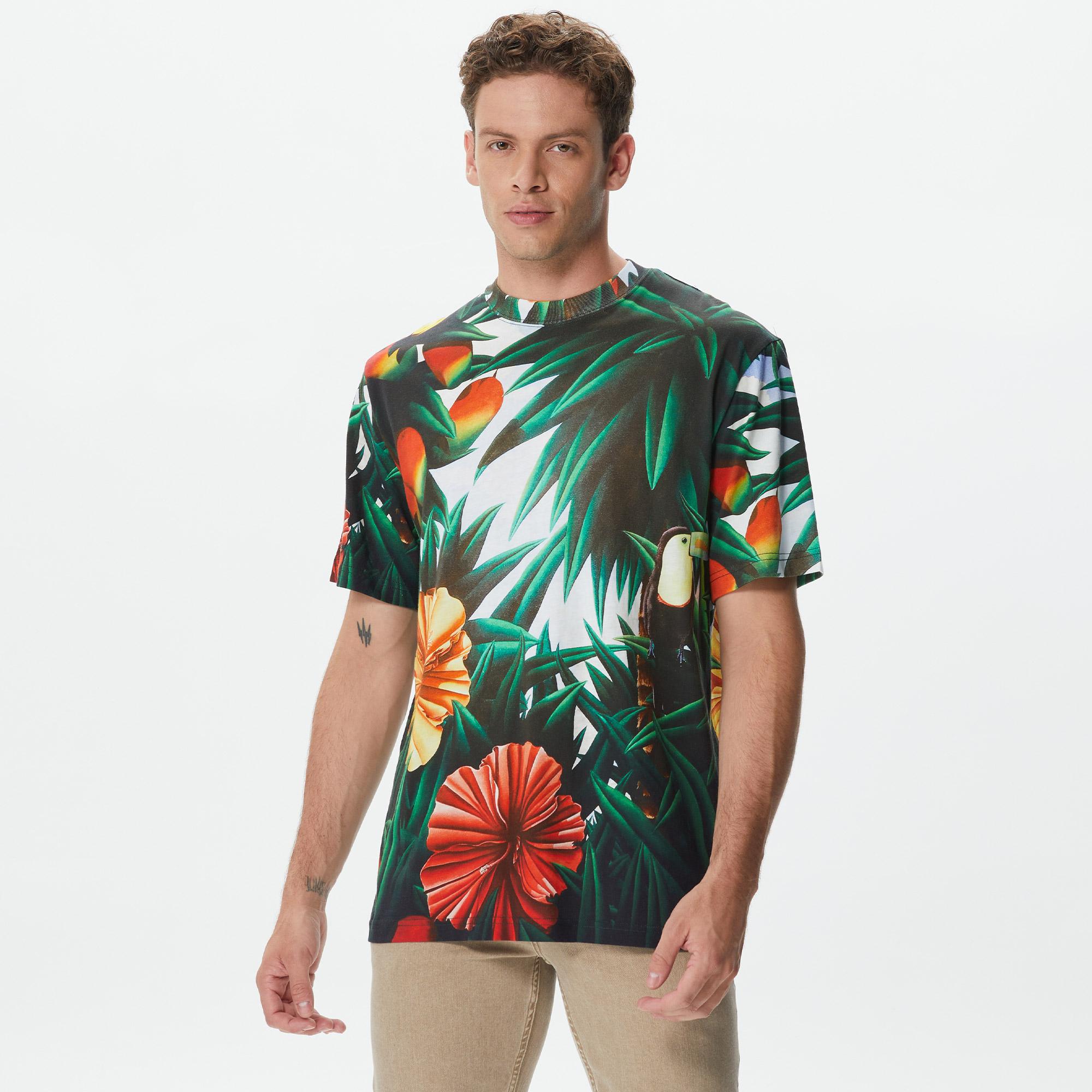 The Hundreds Tropic Erkek Yeşil T-Shirt