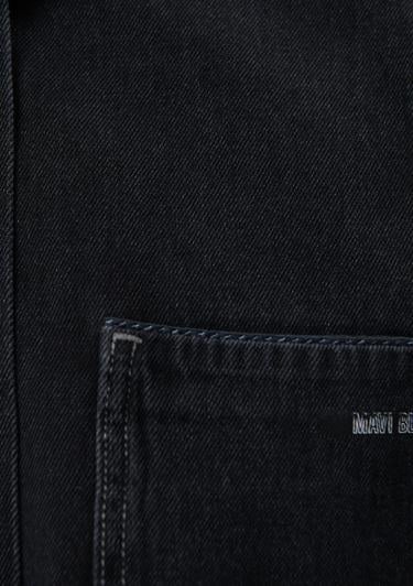 Mavi Aidan Gölgeli Gri Mavi Black Jean Gömlek Regular Fit / Normal Kesim 0210588-85622