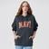 Mavi Mavi Logo Baskılı Kapüşonlu Gri Sweatshirt 1600361-34322