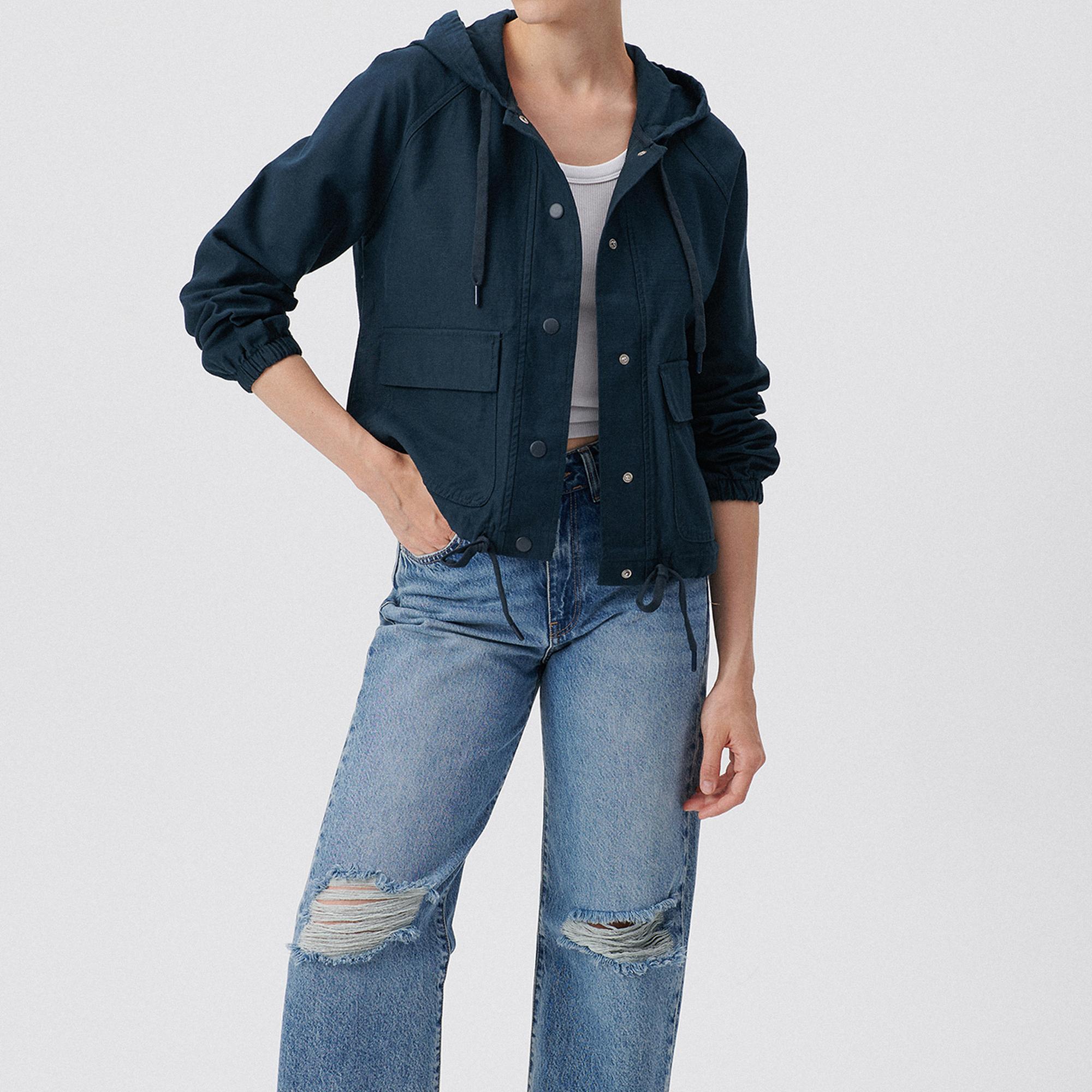 Mavi Kapüşonlu Lacivert Ceket Regular Fit / Normal Kesim 110775-82906