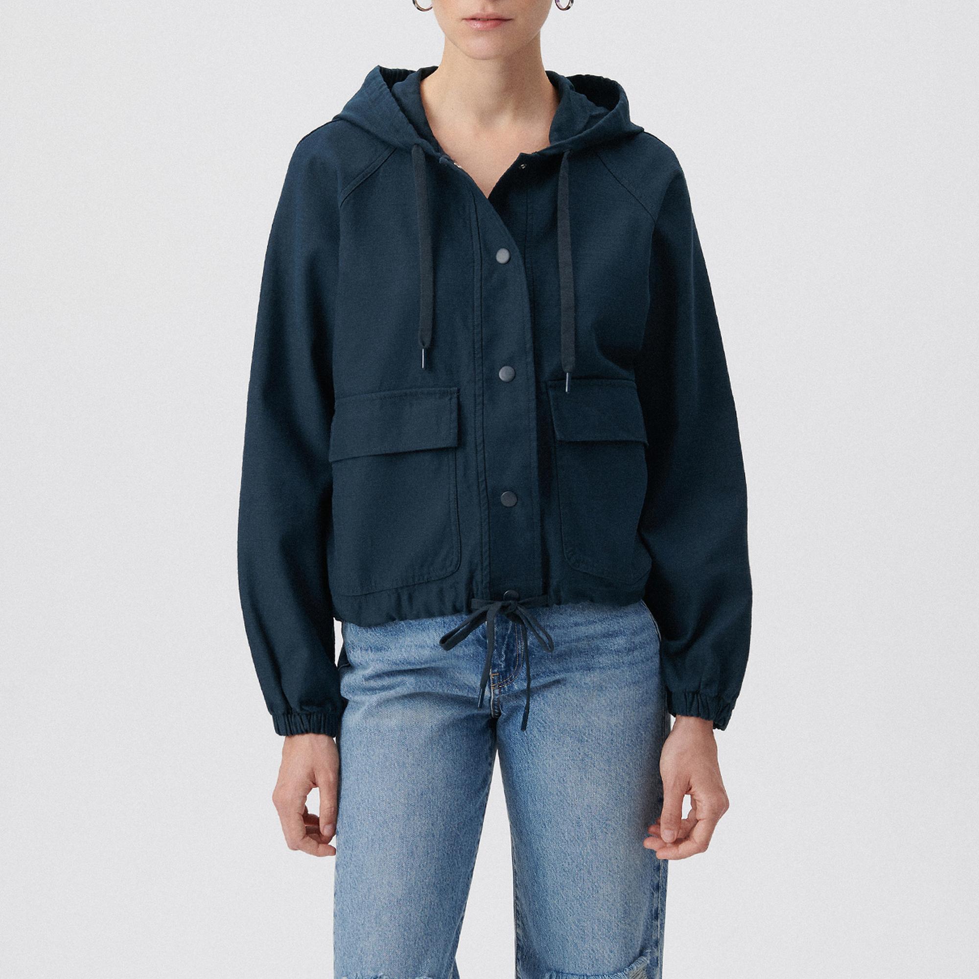 Mavi Kapüşonlu Lacivert Ceket Regular Fit / Normal Kesim 110775-82906