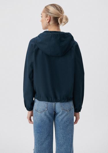  Mavi Kapüşonlu Lacivert Ceket Regular Fit / Normal Kesim 110775-82906