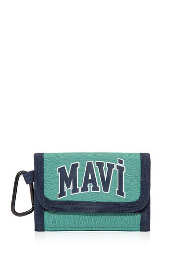  Mavi Mavi Logo Baskılı Yeşil Cüzdan 0911141-34522