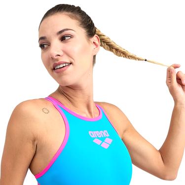  One Biglogo One Piece Kadın Mavi Yüzücü Mayosu 001198890