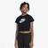 Nike Girls Sportswear Futura Çocuk Beyaz Crop T-Shirt