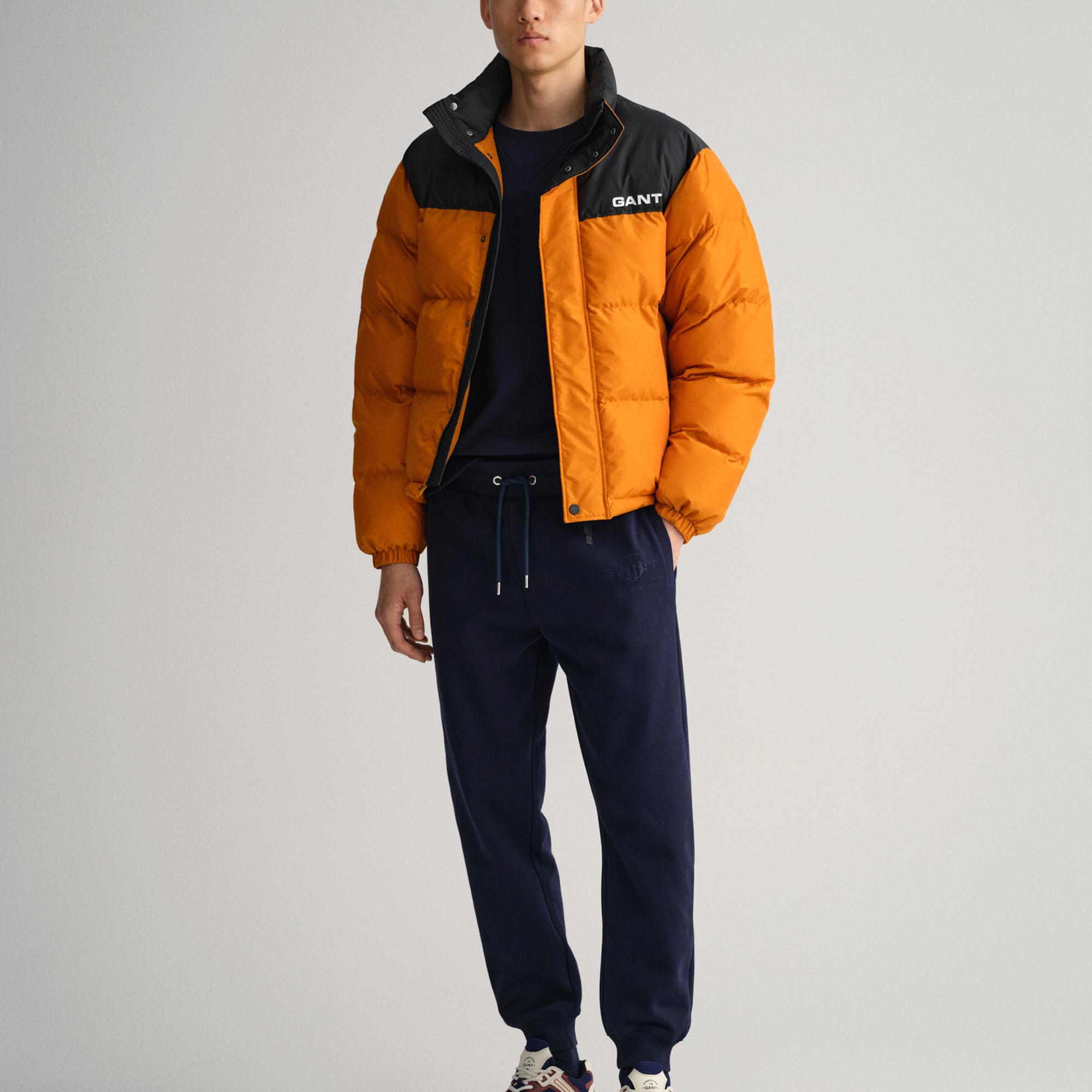 GANT Erkek Lacivert Regular Fit Logolu Eşofman Altı