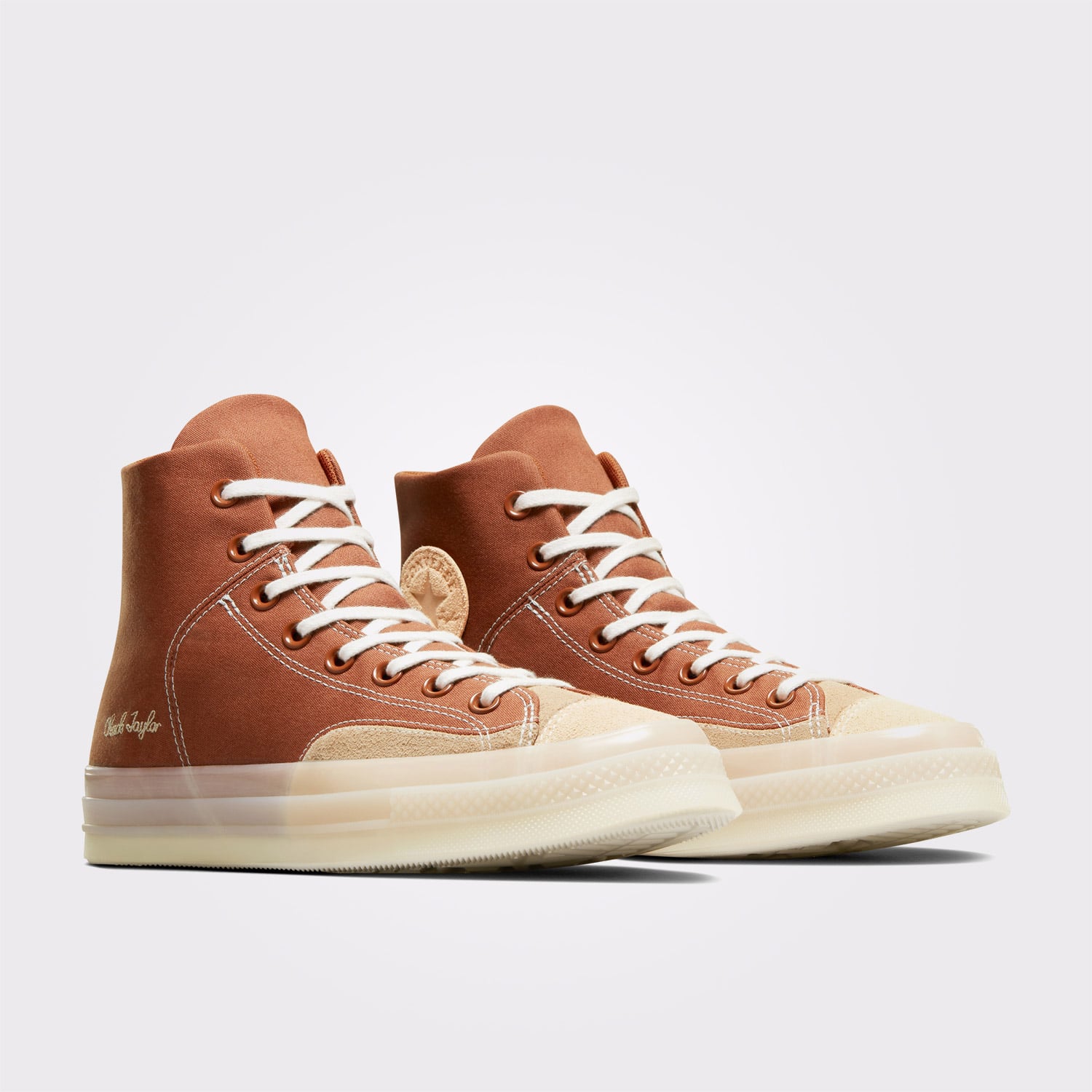 Converse Converse Turuncu Chuck 70 Marquis Sportswear Unisex Taba Rengi Sneaker | FashFed Turuncu - 4. görsel