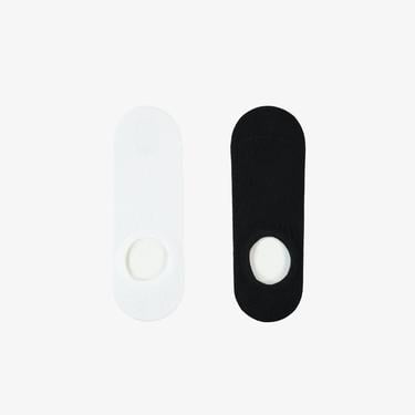  UNITED4 Core Unisex Siyah/Beyaz 2'li Çorap