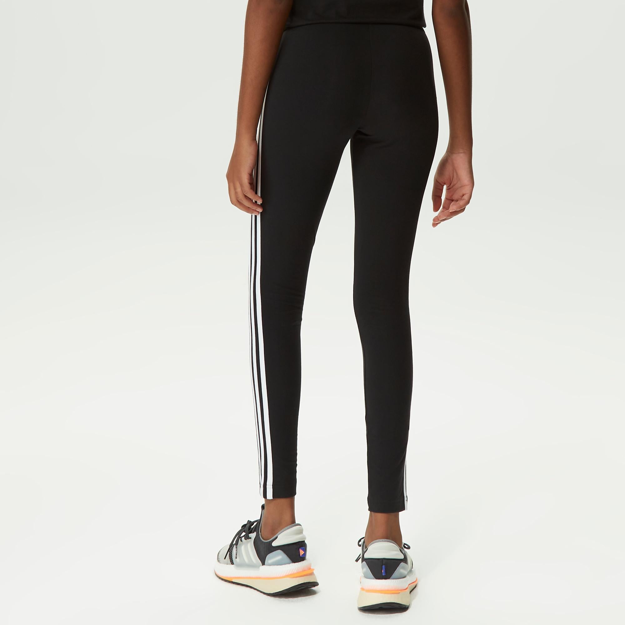 adidas Loungewear Essentials 3-Stripes Kadın Siyah Tayt