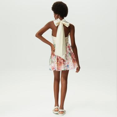  Dahlia Bianca Cora Kadın Renkli Elbise