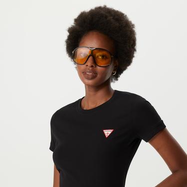  Guess Kadın Siyah T-Shirt