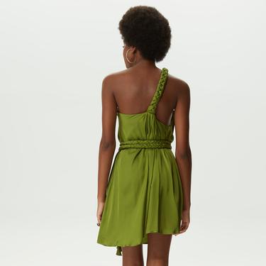  Dahlia Bianca Helen Kadın Yeşil Elbise