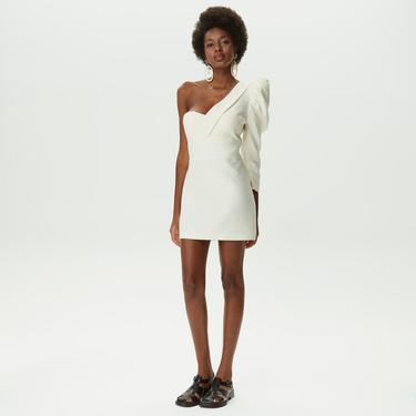  Dahlia Bianca Sue Ellen Kadın Beyaz Elbise