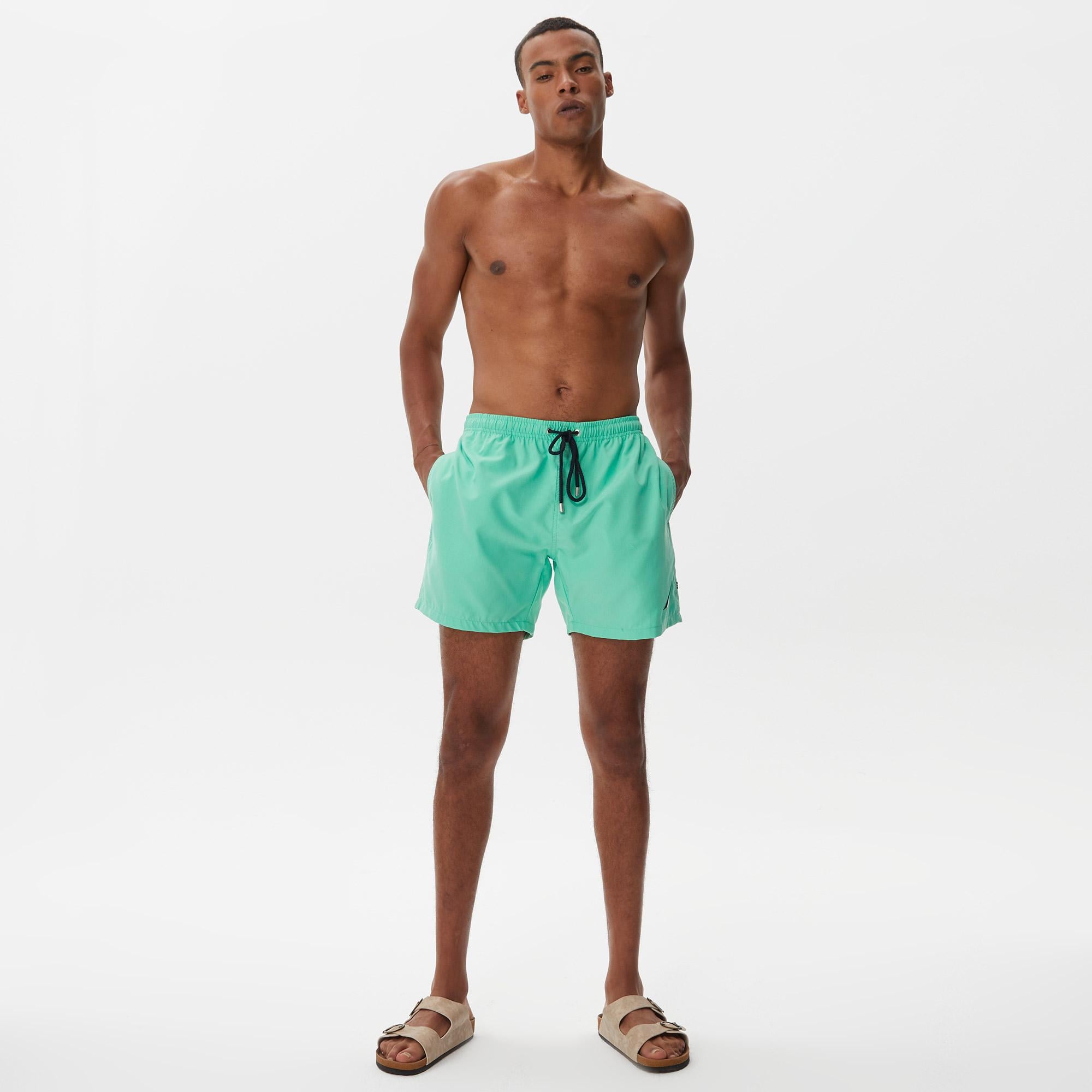 Nautica Erkek Yeşil Mayo Şort