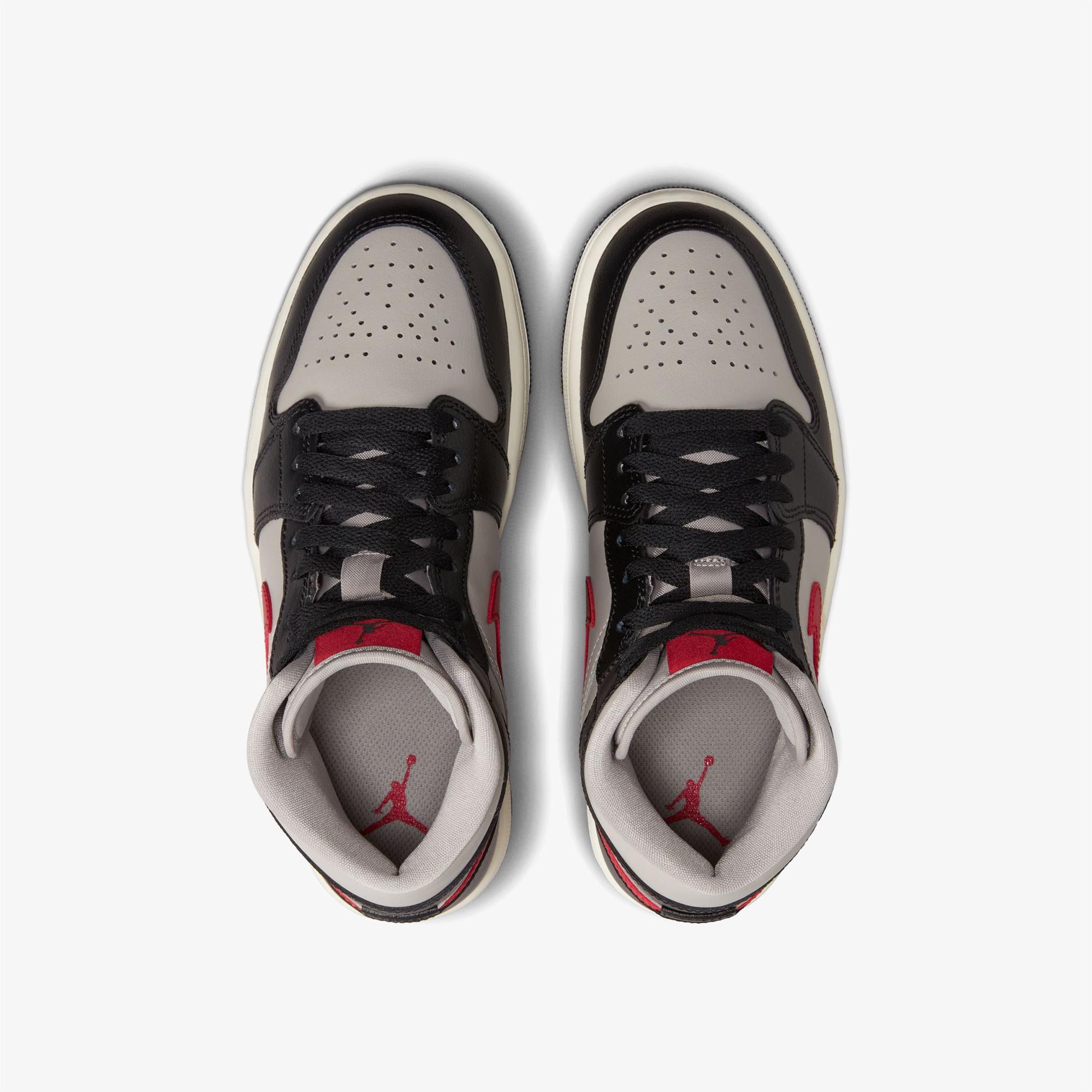 Jordan Air 1 Mid Siyah Spor Ayakkabı