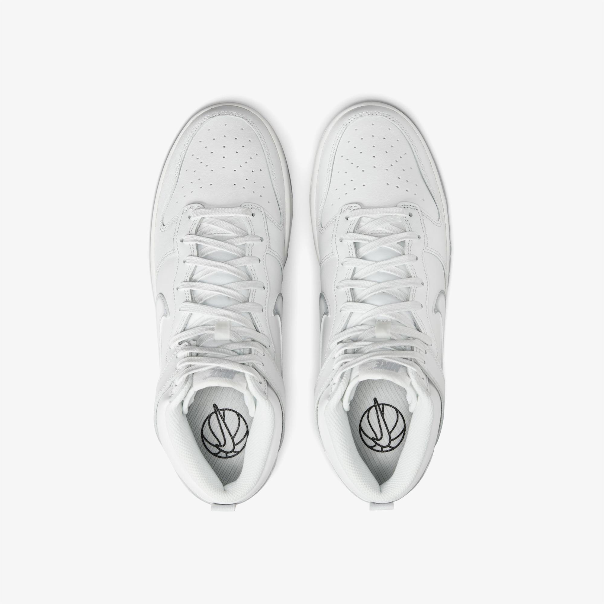 Nike Dunk High Retro Erkek Beyaz Spor Ayakkabı