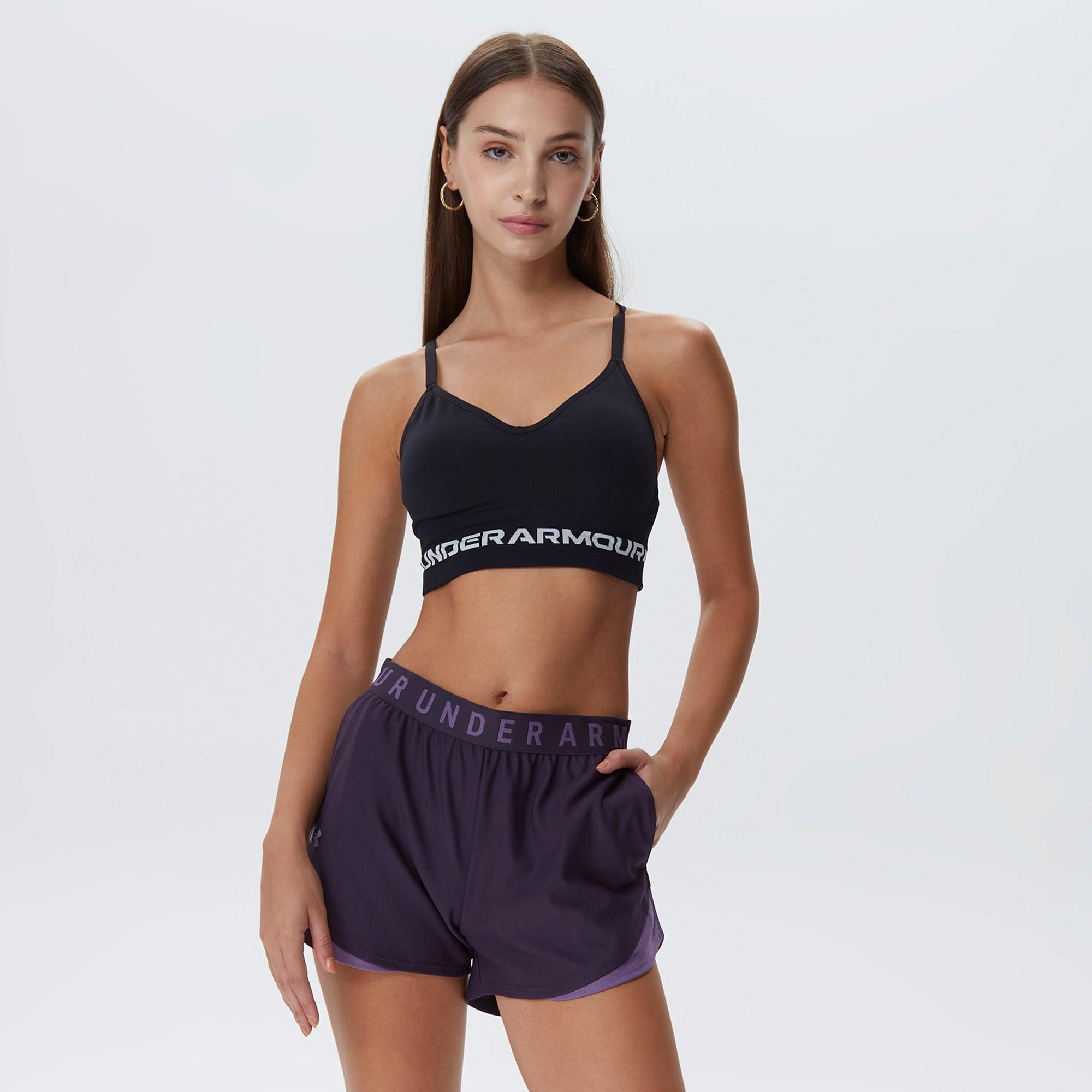 Under Armour SeamleLow Long Bra Kadın Siyah Bra