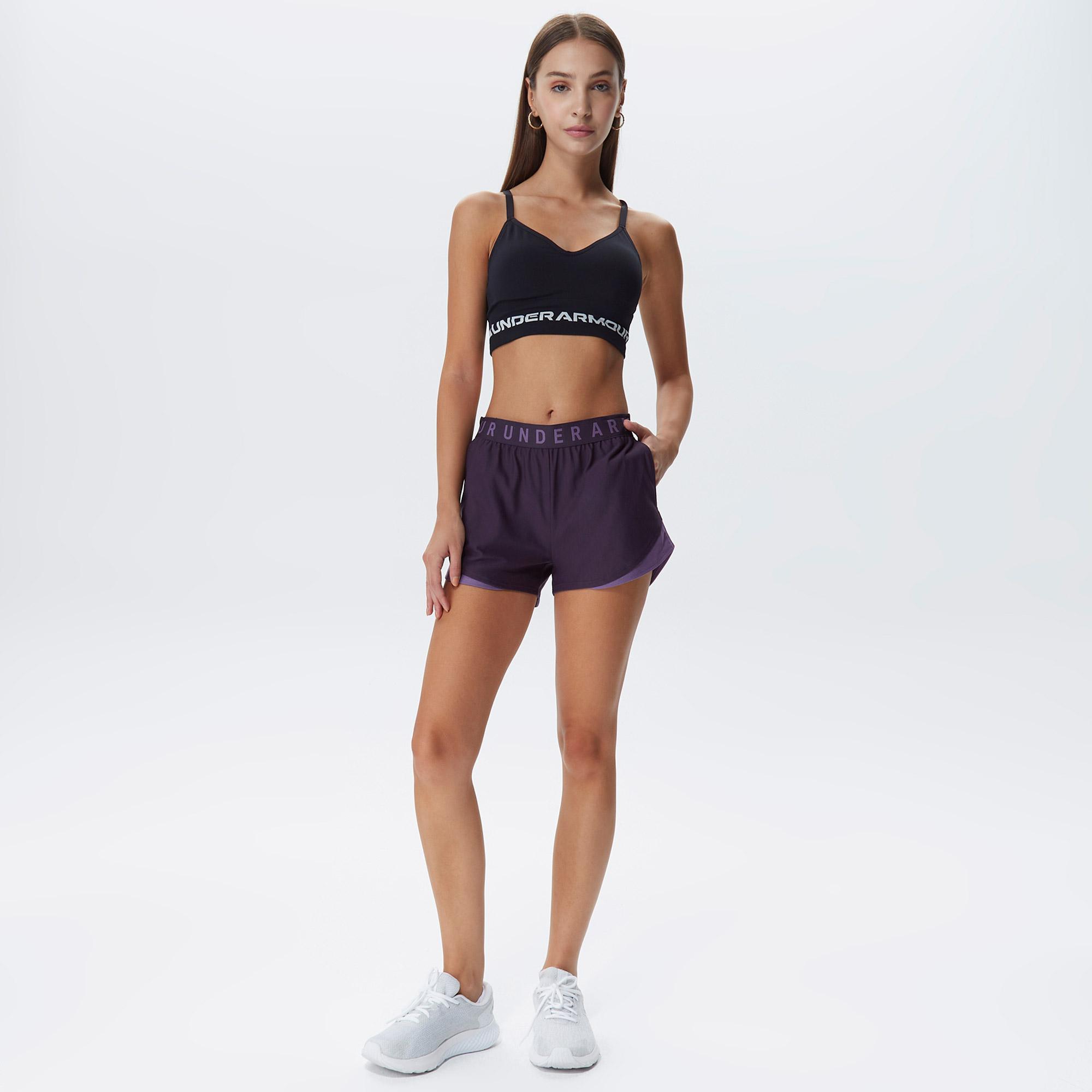 Under Armour SeamleLow Long Bra Kadın Siyah Bra