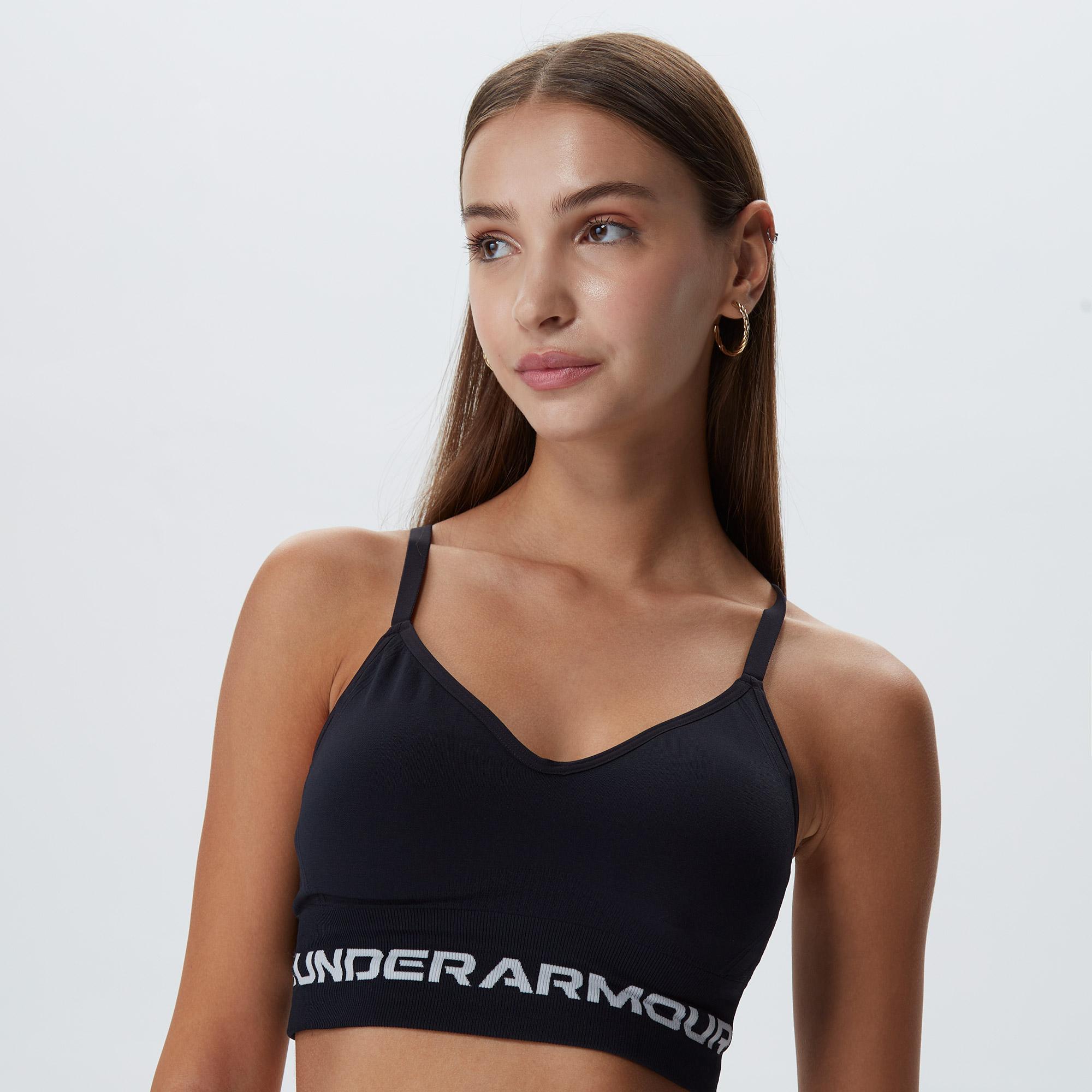 Under Armour SeamleLow Long Bra Kadın Siyah Bra