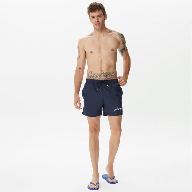  Hugo Paol Erkek Lacivert Mayo Şort