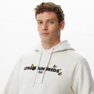  The Hundreds Butterfly Adam Erkek Krem Sweatshirt