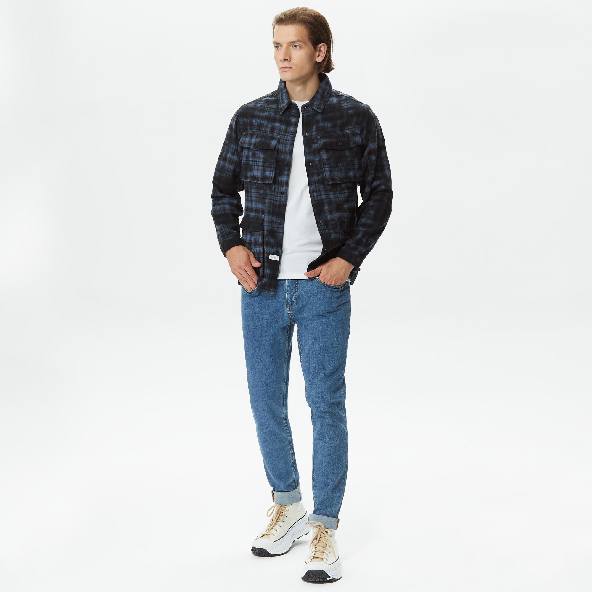 The Hundreds Bagger Woven Erkek Siyah Gömlek