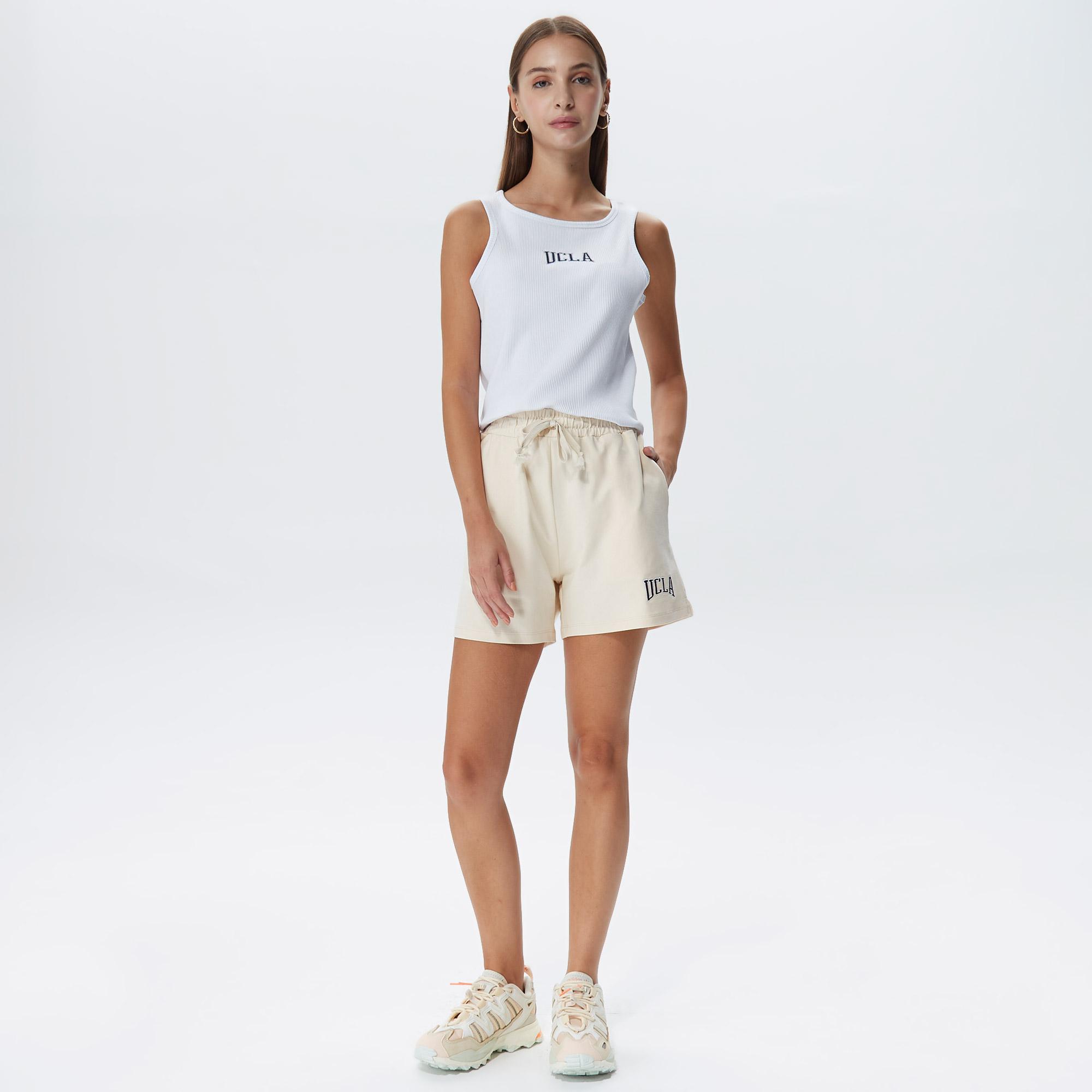 Ucla Salinas Kadın Beyaz Kısa Kollu T-Shirt