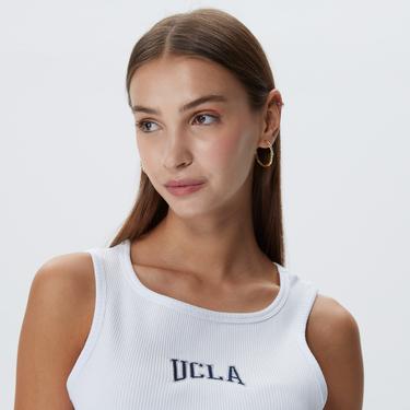  Ucla Salinas Kadın Beyaz Kısa Kollu T-Shirt