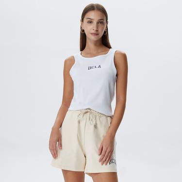  Ucla Salinas Kadın Beyaz Kısa Kollu T-Shirt