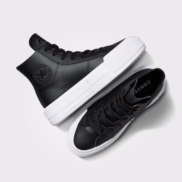  Converse Cruise Unisex Siyah Deri Sneaker