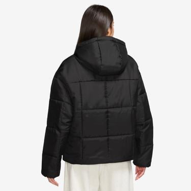  Nike Sportswear Essentials Therma Fit Classic Puffer Kadın Siyah Mont