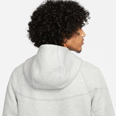  Nike Tech Fleece Full Zip Windrunner Hoodie Erkek Gri Sweatshirt