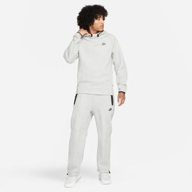  Nike Tech Fleece Pullover Erkek Gri Hoodie