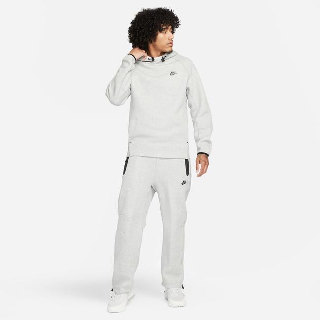  Nike Tech Fleece Pullover Erkek Gri Hoodie