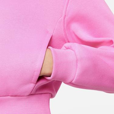  Nike Sportswear Club Fleece Crp Hoody Çocuk Pembe Sweatshirt