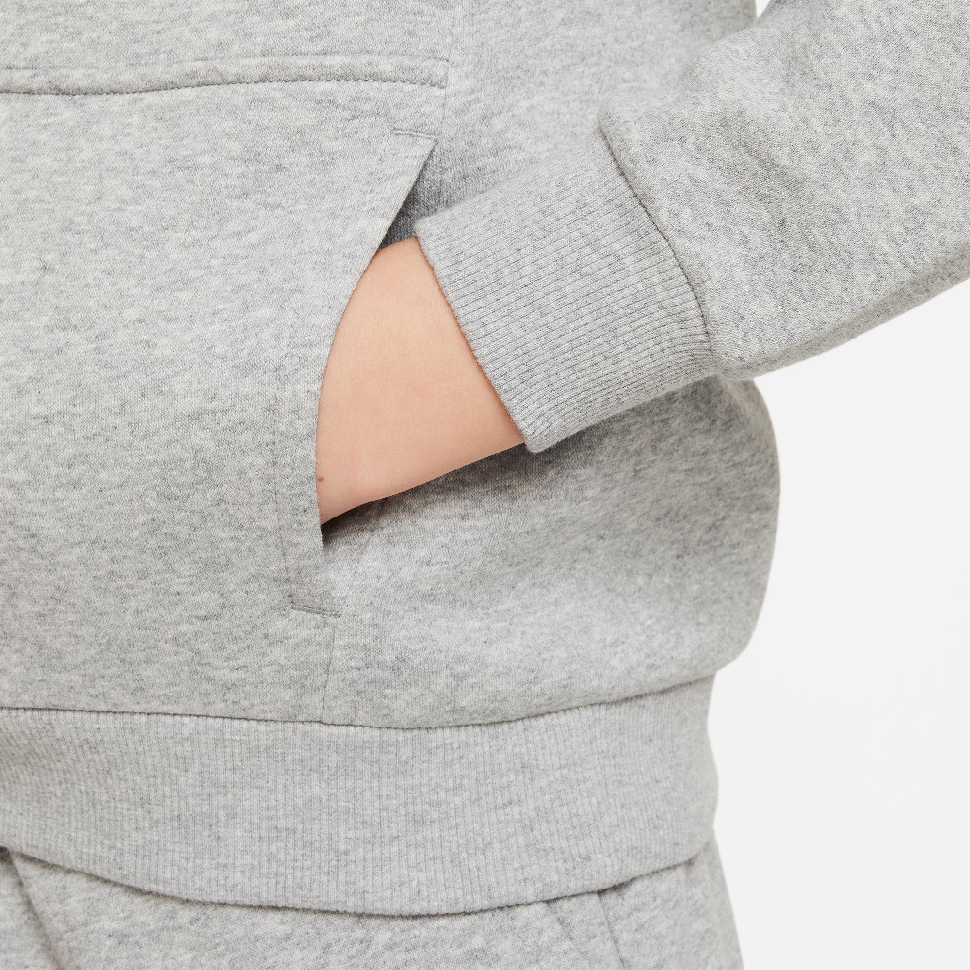 Nike Sportswear Club Fleece Hoody Çocuk Gri Sweatshirt